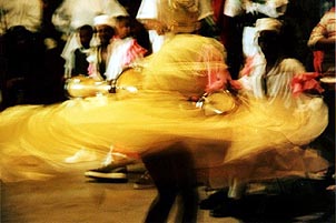 Vibrant Cuban dancing. Copyright Ned Sublette.