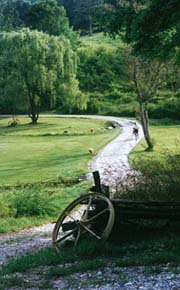 One of the many bike paths at NOC. � Jim Johnson 