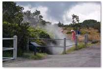 Volcanic steam vent. Courtesy of Hawaii�s National Park Service.