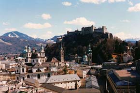 Werfen, just outside of Salzburg. Copyright Jim Johnson.