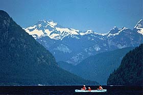 Alouette Lake, Golden Ears Provincial Park. Courtesy of Tourism BC.