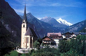 A Typical Austrian Alpine village. Photo courtesy of MaupinTour.