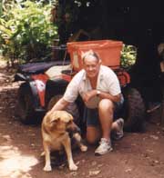 Charles Christian, great, great, great, great grandson of mutineer Fletcher Christian. Credit: Photo � by Eliza Priest