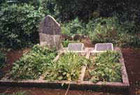 Burial site of John Adams, patriarch of Pitcairn. Credit: Photo � by Eliza Priest