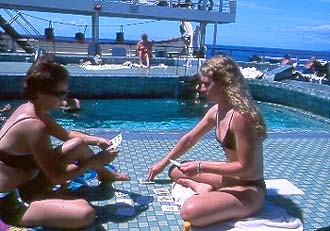 A leisurely, sunny afternoon. Copyright Milton Fullman