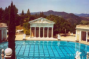 Copyright Suzie Rodriguez. One of the many pools at Hearst Castle.