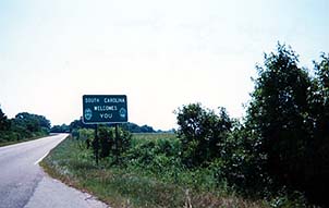 Copyright Tyson Brooks. Tyson finally arrives in the welcoming state of South Carolina.