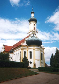 An Onion-dome Church in Bavaria. Copyright: Tyson Brooks.