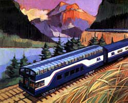 Pacific Starlight Dinner Train. Copyrighted image - used with permission.