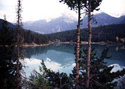 Scenery as vivid and Canadian as a Robert Bateman painting. Copyright 1998 Victoria H. Brooks.