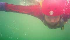 A Wet Exit. � Tristan Crees