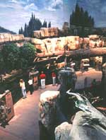 The Colorado River Journey exhibit brings you amidst the craggy granite walls and plunging waterfalls of the West. � Scott Dressel-Martin/ Colorado�s Ocean Journey. 