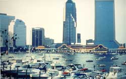 Skyscrapers & water: Jacksonville. Used with permissions.