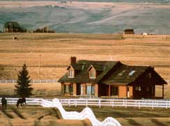 Landscape from my childhood. Used with permissions, VIA Rail, 1999.