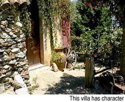 This villa has character. Copyright: N. Harrison, 1999
