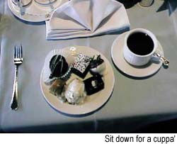 Sit down for a cuppa'. � Terry Zinn, 1999