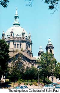 The ubiquitous Cathedral of Saint Paul. Credit �1999, Eric Miller