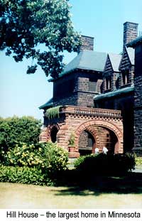 Hill House, the largest home in Minnesota. Credit: �1999, Eric Miller